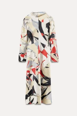 Discount VESTIDO MIDI ESTAMPADO ZW COLLECTION Mujer Vestidos