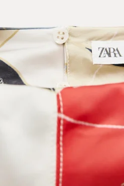 Discount VESTIDO MIDI ESTAMPADO ZW COLLECTION Mujer Vestidos