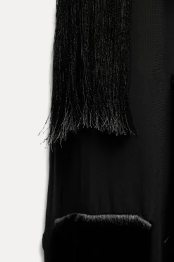 Online VESTIDO MIDI FLECOS ZW COLLECTION Mujer Vestidos