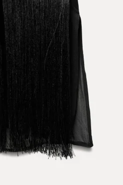 Online VESTIDO MIDI FLECOS ZW COLLECTION Mujer Vestidos