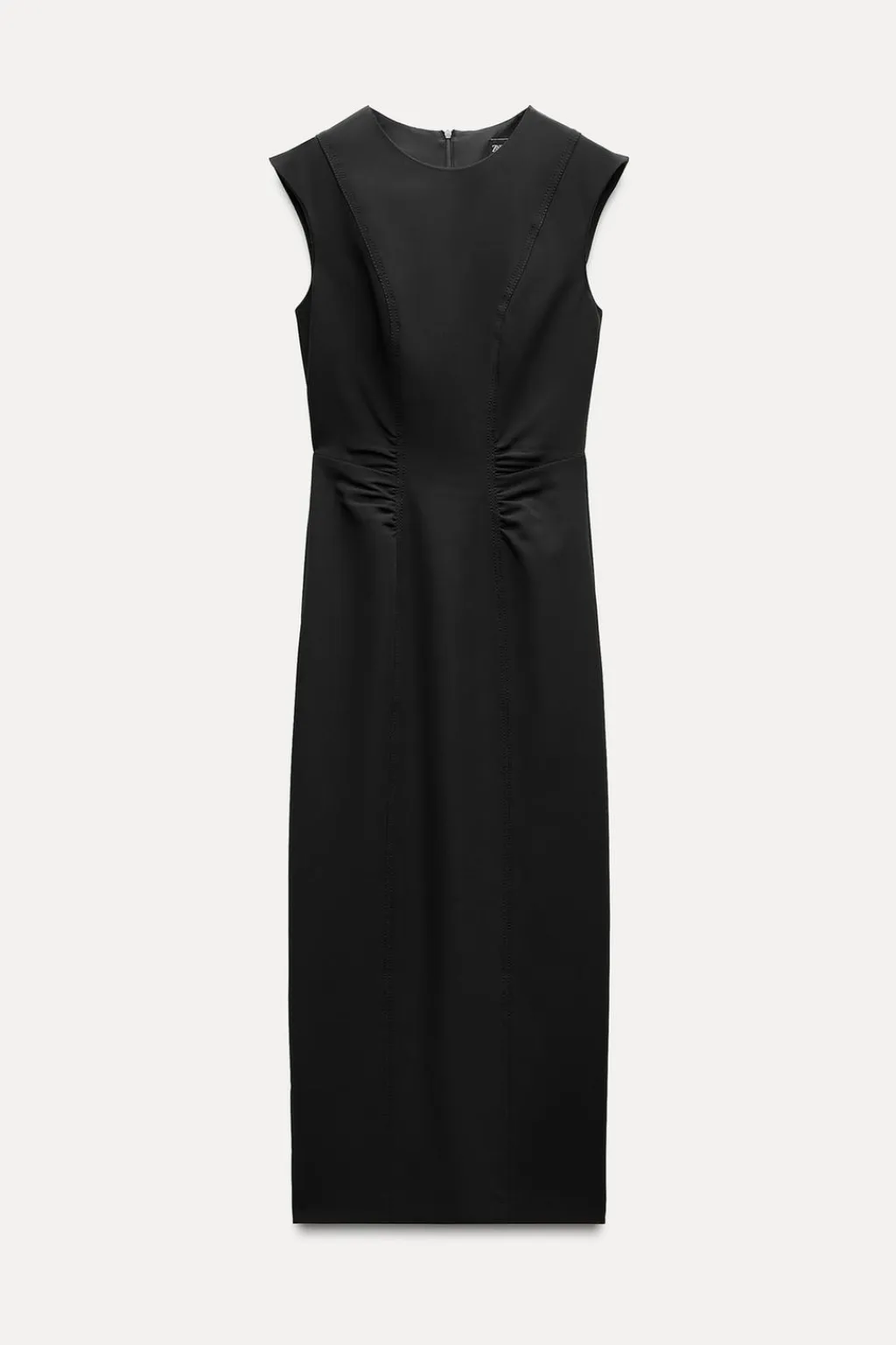 Clearance VESTIDO MIDI FRUNCES Mujer Vestidos