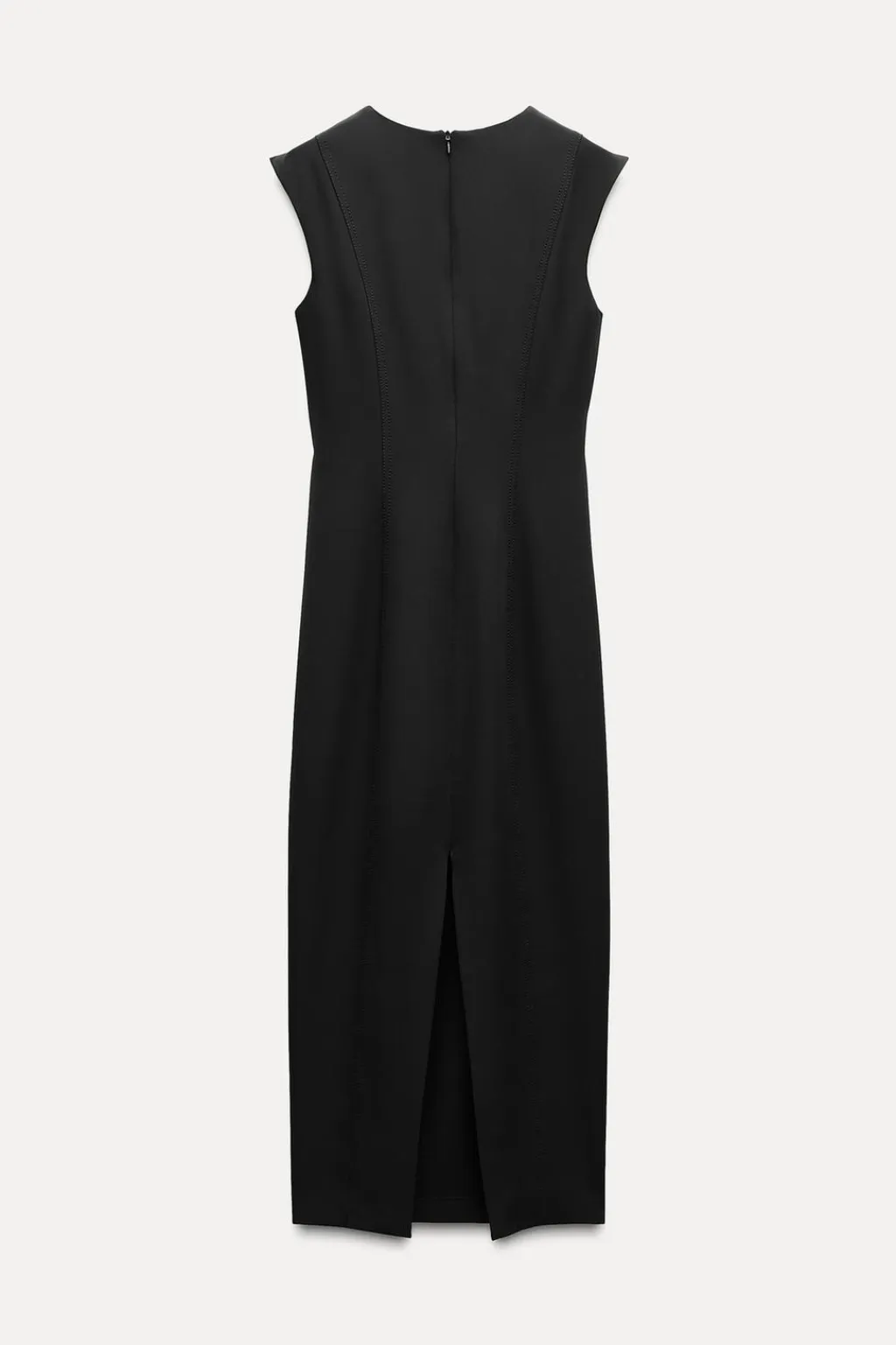 Clearance VESTIDO MIDI FRUNCES Mujer Vestidos