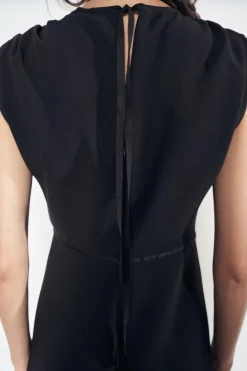 Online VESTIDO MIDI FRUNCES ZW COLLECTION Mujer Vestidos