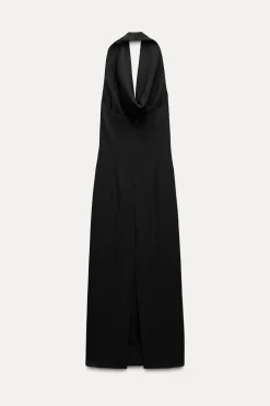 Best VESTIDO MIDI HALTER Mujer Vestidos