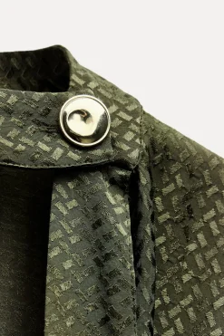 Best VESTIDO MIDI JACQUARD Mujer Vestidos