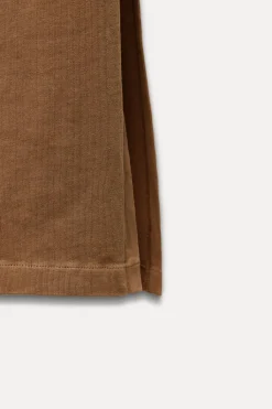 Online VESTIDO MIDI LAVADO Mujer Vestidos