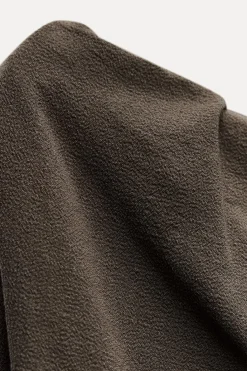 Fashion VESTIDO MIDI MEZCLA LANA ZW COLLECTION Mujer Vestidos