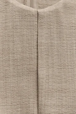 Sale VESTIDO MIDI PLIEGUES ZW COLLECTION Mujer Vestidos