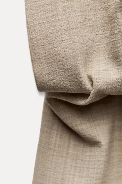 Sale VESTIDO MIDI PLIEGUES ZW COLLECTION Mujer Vestidos