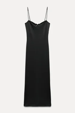 Fashion VESTIDO MIDI POLIAMIDA LAZO Mujer Vestidos