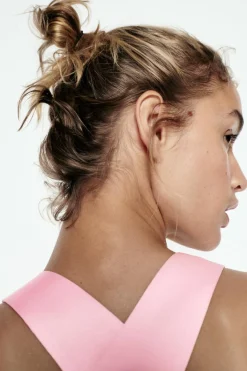 Online VESTIDO MIDI SATINADO Mujer Vestidos