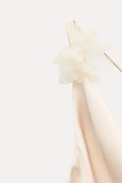 Clearance VESTIDO MIDI SATINADO FLOR Mujer Vestidos