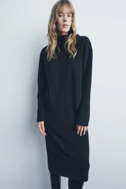 Outlet VESTIDO MIDI SOFT Mujer Vestidos