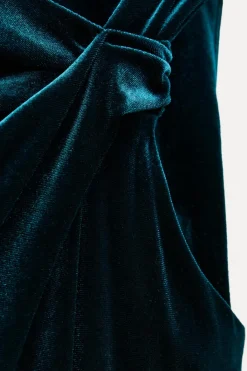 Sale VESTIDO MIDI TERCIOPELO Mujer Vestidos