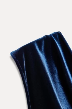 Fashion VESTIDO MIDI TERCIOPELO ZW COLLECTION Mujer Vestidos