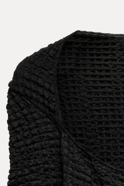 Sale VESTIDO MIDI TEXTURA Mujer Vestidos