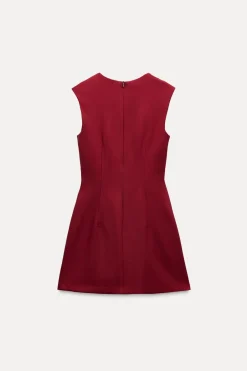 New VESTIDO MINI COSTURAS Mujer Vestidos