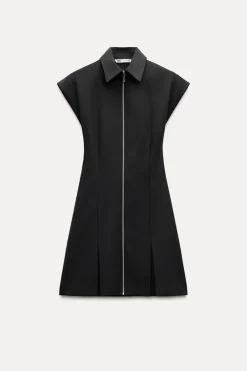 Fashion VESTIDO MINI CREMALLERA Mujer Vestidos