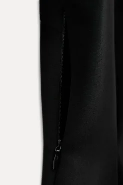 Fashion VESTIDO MINI CREPE Mujer Vestidos