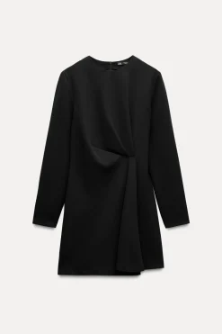 Best VESTIDO MINI CREPE Mujer Vestidos