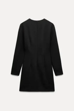 Best VESTIDO MINI CREPE Mujer Vestidos