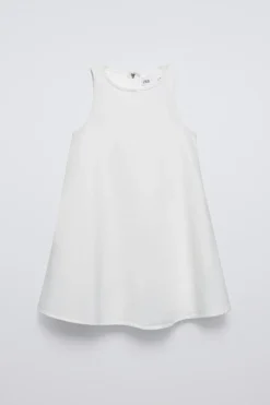 Niños ZARA 6 - 14 Años·Vestidos / Monos<VESTIDO MINI DENIM