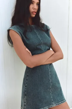 Clearance VESTIDO MINI DENIM TRF Mujer Vestidos