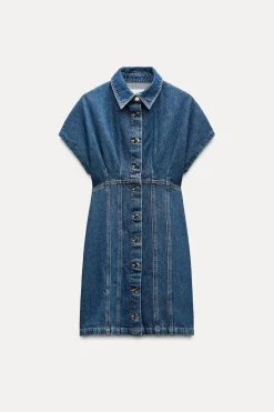 Best VESTIDO MINI DENIM Z1975 Mujer Vestidos