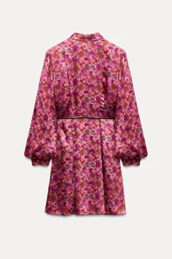 Sale VESTIDO MINI ESTAMPADO FLORAL Mujer Vestidos