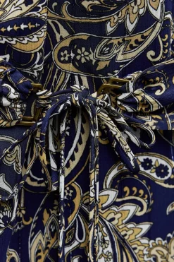 Outlet VESTIDO MINI ESTAMPADO PAISLEY Mujer Vestidos