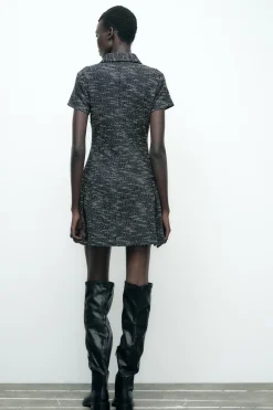 New VESTIDO MINI ESTRUCTURA Mujer Vestidos