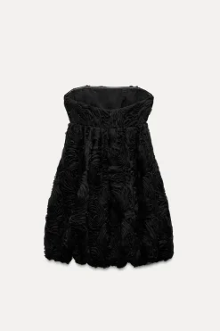 Best VESTIDO MINI ESTRUCTURA FLOR Mujer Vestidos