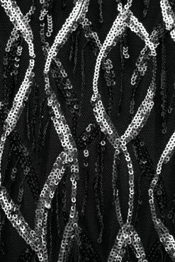 Clearance VESTIDO MINI FLECOS LENTEJUELAS Mujer Vestidos