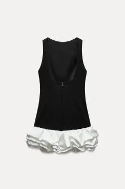 New VESTIDO MONO COMBINADO Mujer Vestidos