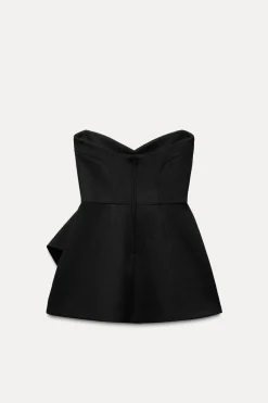 Outlet VESTIDO MONO PAÑO LANA PALABRA DE HONOR Mujer Vestidos