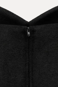 Outlet VESTIDO MONO PAÑO LANA PALABRA DE HONOR Mujer Vestidos