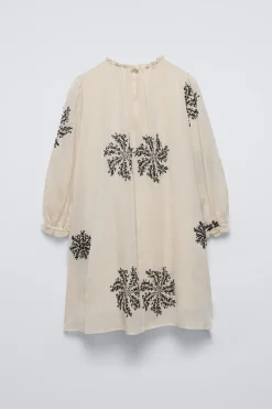 Niños ZARA 6 - 14 Años·Vestidos / Monos<VESTIDO ORGANZA LENTEJUELAS