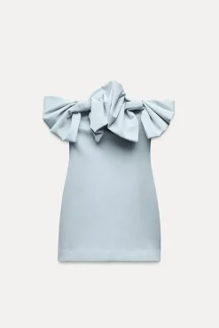 Sale VESTIDO PALABRA DE HONOR LAZOS Mujer Vestidos