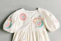 Niños ZARA 6 - 14 Años·Vestidos / Monos<VESTIDO PARCHES PATCHWORK - SEA NY