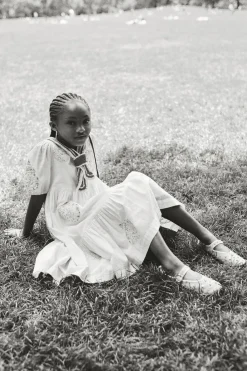 Niños ZARA 6 - 14 Años·Vestidos / Monos<VESTIDO PARCHES PATCHWORK - SEA NY