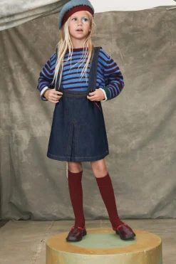 Niños ZARA 6 - 14 Años·Vestidos / Monos<VESTIDO PICHI DENIM ONDAS LIMITED EDITION