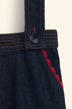 Niños ZARA 6 - 14 Años·Vestidos / Monos<VESTIDO PICHI DENIM ONDAS LIMITED EDITION