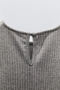 Niños ZARA 6 - 14 Años·Vestidos / Monos<VESTIDO PICHI TABLAS