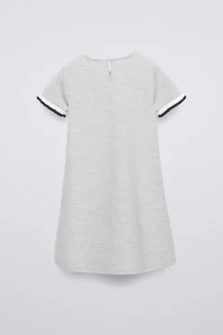 Niños ZARA 6 - 14 Años·Vestidos / Monos<VESTIDO PIQUÉ