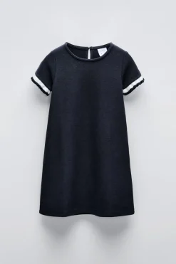 Niños ZARA 6 - 14 Años·Vestidos / Monos<VESTIDO PIQUÉ