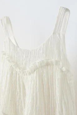 Niños ZARA 6 - 14 Años·Vestidos / Monos<VESTIDO PLUMETI