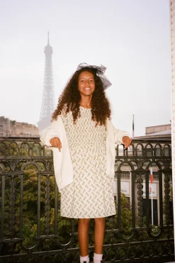 Niños ZARA 6 - 14 Años·Vestidos / Monos<VESTIDO PLUMETI FLORES