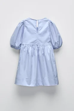 Niños ZARA 6 - 14 Años·Vestidos / Monos<VESTIDO POPELÍN LAZOS