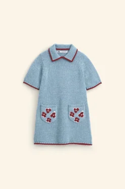 Niños ZARA 6 - 14 Años·Vestidos / Monos|6 - 14 Años·Punto<VESTIDO PUNTIO FLORES LIMITED EDITION
