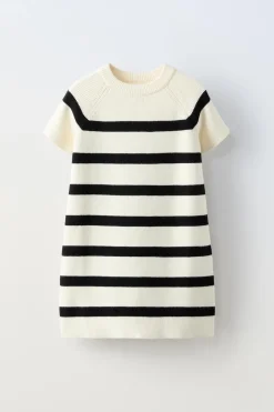 Niños ZARA 6 - 14 Años·Vestidos / Monos|6 - 14 Años·Punto<VESTIDO PUNTO RAYAS